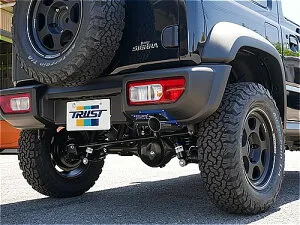 トラスト/TRUST GReddy クロスエキゾースト S-STYLEマフラー スズキ ジムニーシエラ JB74W K15B 4WD MT/AT可 シングル 2018年07月～ Ver.2 10193900 Cross exhaust muffler