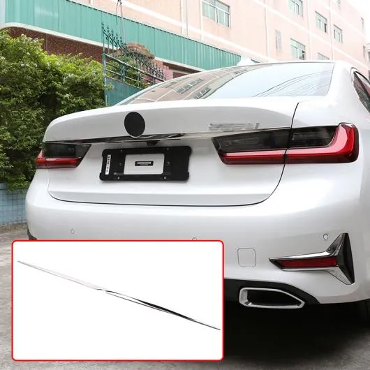 適用: BMW 3シリーズ G20 G28 325 2019 2020 ステンレス クローム テール ドア 装飾 ストリップ トリム リア メンバー ストリップ AL-II-0201 AL