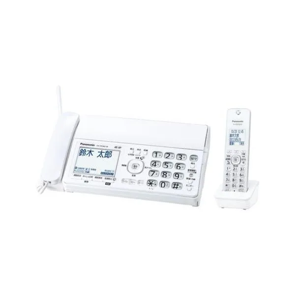 パナソニック(Panasonic) KX-PD360DL-W デジタルコードレス普通紙ファクス 子機1台付き