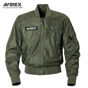 A2N1001 AVIREX MA-1 AIR MESH JAC MONOTONE MODEL MSPG アビレックス ライディング メッシュ バイクブルゾン バイクジャケット プロテター標準装備 夏用 ミリタリー バイク ツーリング