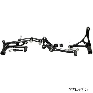 ベビーフェイス BabyFace バックステップキット タイプ1 91年-03年 スポーツスター 黒 002-HD001BK HD店