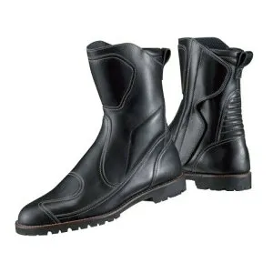 ナンカイ（NANKAI) セミロングステッチブーツ 牛革・BK・24.5cm・日本製 NTB-34