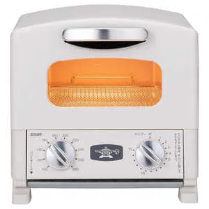 アラジン グラファイトトースター グラファイトヒーター搭載 790W/食パン1枚 ホワイト AET-G8A/W