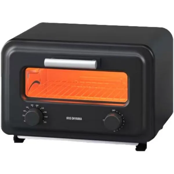 【5/15発送】アイリスオーヤマ(IRIS OHYAMA) トースター スチームオーブントースター2枚焼き SOT-201-B【メーカー直送】【ご自宅配送限定】‥