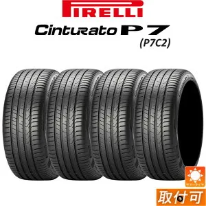 【マラソン期間PT全品5倍※要エントリー】【取付対象】 225/45R18 95W XL s-i (J)(KS) 4本セット 新品 PIRELLI Cinturato P7 (P7C2) JAGUAR承認 (ピレリ チントゥラートP7) サマータイヤ 18インチ 4本セット (225/45/