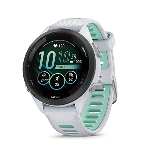 GARMIN（ガーミン）GPSランニングウォッチ Forerunner 265S Music White 【日本正規品】