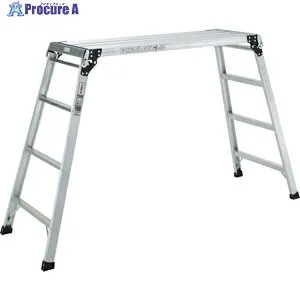 アルインコ プロ仕様足場台 天板高さ1.11m 最大使用質量130kg PXGK-1212W 1台 ◇▼250-9698 ※個人宅様送り不可