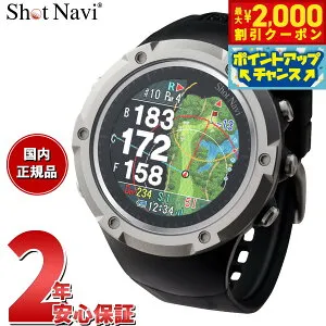 【最大2000円OFFクーポン！＆店内ポイント最大51倍！本日限定！】ショットナビ Shot Navi Evolve SE エボルブ SE 腕時計型 GPS ゴルフナビ 距離測定器 距離計測器 ブラック
