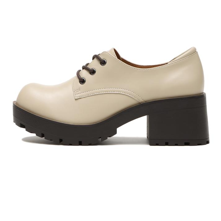 【送料無料】 レディース 【ABC SELECT】 エービーシーセレクト TANK LACE 6.5 タンクソールレースアップ 6.5 W5027 IVORY S(22.5-23cm)