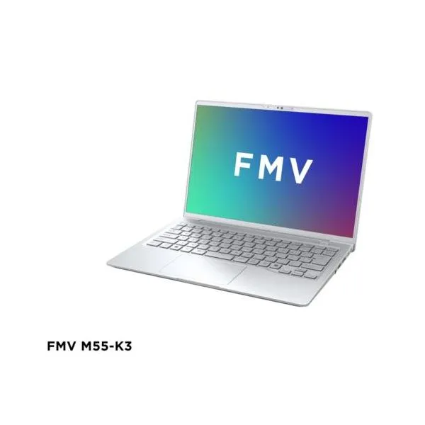 富士通(FUJITSU) FMV Note M FMVM55K3SA 14.0型 Win11Home Ryzen5 メモリ16GB SSD256GB Office オプション付 ファインシルバー M55-K3