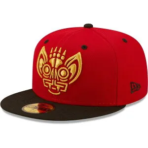 ニューエラ メンズ アクセサリー 帽子 Men's New Era Red/Black Murcilagos de Louisville Copa De La Diversion 59FIFTY Fitted Hat Red レッド