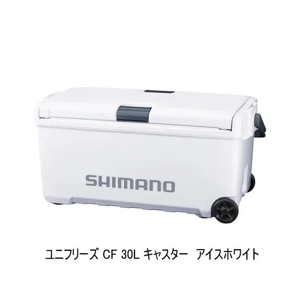（26年3月新商品） シマノ ユニフリーズ CF キャスター ND-530Z アイスホワイト 30L （大型1・代引と離島不可）