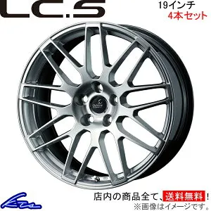 クラウン 200系 アルミホイール ウェッズ デルモア LCS 0041095 weds ウエッズ DELMORE LC.S 19インチ 5穴 114.3 +40 インセット40 CROWN 車用ホイール 1本 4本セット 1台分 一台分 1枚 4枚【店頭受取対応商品