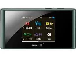 Pocket WiFi SoftBank 304ZT [ラピスブラック]