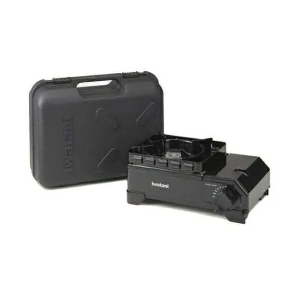 イワタニ CB-ODX-JR-BK ブラック カセットフー タフまるJr. [カセットコンロ]