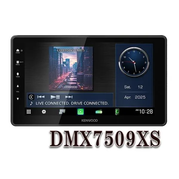 DMX7509XS 9V型 ワイヤレス Apple CarPlay / Android Auto ワイヤレスミラーリング対応 ディスプレイオーディオ ケンウッド