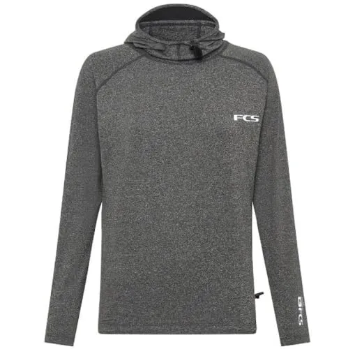 [FCS] エフシーエス ESSENTIAL HOODED LONG SLEEVE RASH VEST UPF50+ （XXL） 長袖ラッシュガード ラッシュガード フード付き UVカット ラッシュパーカー サーフブランド サーフィン 海水浴 マリンスポー