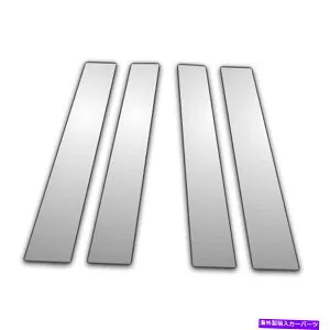 クロームカバー 4PC Chrome Pillar Post Covers 08-12 Chevy Malibuのカバー 4Pc Chrome Pillar Post Covers for 08-12 Chevy Malibu【並行輸入品】