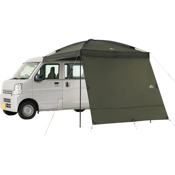 ロゴス LOGOS NEOS LINK PANEL タープセット サイドウォール付き キャンプ 日よけ 防水 撥水 難燃加工 軽自動車 軽バン ランタン吊り下げ 熱中症対策