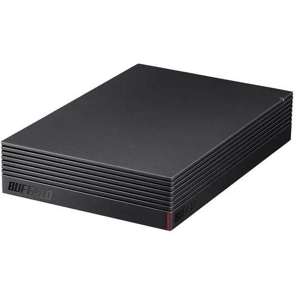 BUFFALO HD-EDS6U3-BE ブラック 外付けハードディスク(6TB・USB 3.2(Gen1)/USB 3.1(Gen1)/3.0/2.0)