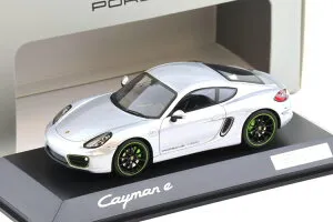 ポルシェ特注 スパーク 1/43 ポルシェ ケイマン E クーペ E981 ロジウム シルバーSpark 1:43 Porsche Cayman E Coupe E981 Rhodium silver