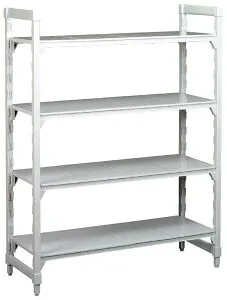 【ポイント20倍】カムシェルフ固定 610×760×H1830 5段 ソリッド CPU243072S5(480) EBM vol.26[2136-02]棚・作業台