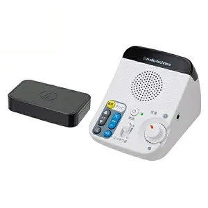 ＼楽天カードポイント4倍！4/25／ オーディオテクニカ 赤外線コードレススピーカー テレビリモコン内蔵型 AT-SP450TV 【送料無料】