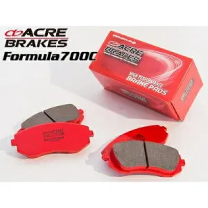 インプレッサ GVB WRX STi brembo製キャリパー装着車(Fr/4pot Rr/2pot) ブレーキパッド リア用 フォーミュラ700C