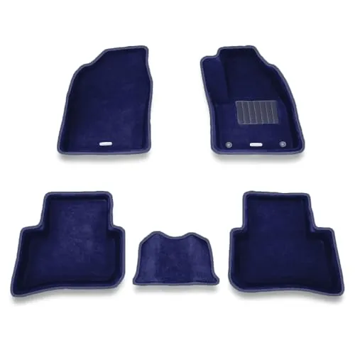 クラッツィオ(Clazzio) 立体フロアマット 1台分セット C-HR NGX50 H28(2016)/12~4WD ガソリン車 カーペットタイプ ブルー 【5FETB1181E】