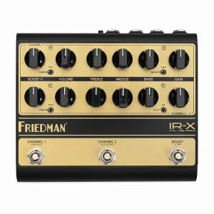【在庫有り・即納可能】 Friedman / IR-X Dual Tube Preamp フリードマン プリアンプ 【国内正規品】【PNG】