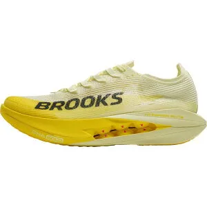 ブルックス メンズ シューズ スニーカー Brooks Hyperion Elite 5 Running Shoe Luminary/Yellow/Gray グレー