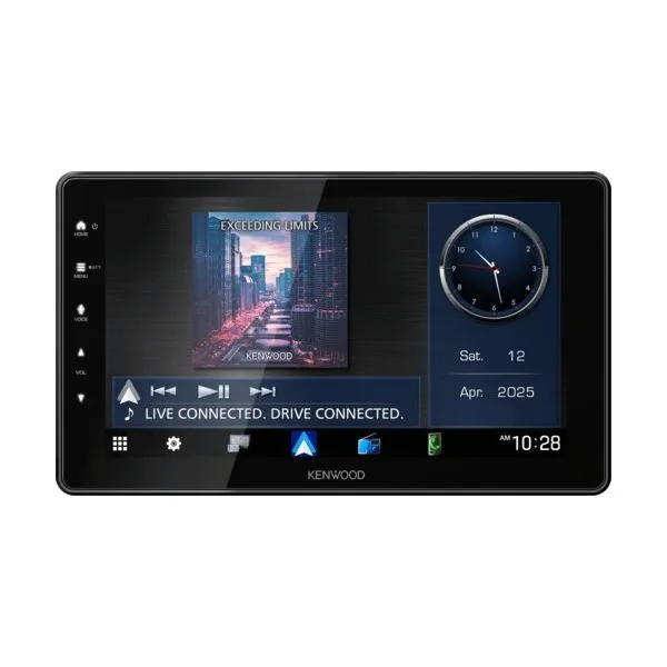 JVCケンウッド 9V型フローティング ディスプレイオーディオ DMX7509XS HDMI入力 3D角度調整 HDパネル搭載 ステアリングリモコン対応 DMX7509XS