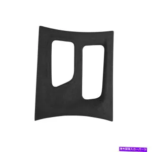 Dashboard Cover ダッジ2016-2021ダッジチャージャーLHDカーセンターコンソールパネルカバートリムブラック For DODGE 2016-2021 Dodge Charger LHD Car Center Console Panel Cover Trim Black【並行輸入品】