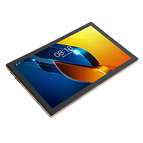 10インチタブレット 11 4Gトーカブルタブレット2.4G 5GデュアルバンドWiFi 6GB 128GB 800W 2000W 1920 1200 MT6755 8コア8800mAh 100 240Vゴールド (米国プラグ)