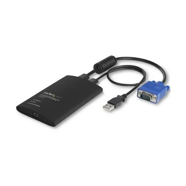STARTEC.COM社 KVMコンソール/携帯用アダプター/VGA/ビデオキャプチャー機能 NOTECONS02