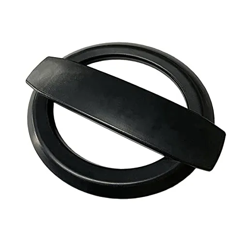 NV200 バネットバン/ワゴン 日産 マークレス グリル エンブレム (艶消しブラック) (H21/5-R6/7) 純正交換式 (商用車をスタイリッシュに!)