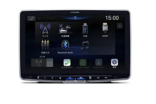 アルパイン(ALPINE) 11インチディスプレイオーディオ フローティング BIG DA 11 DAF11Z ワイヤレスカープレイ / AppleCarPlay / AndroidAuto / Bluetooth / HDMIミラーリング / USBメモ