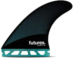 フューチャーズ フィンシステム (FUTURES FINS) アールシックスショートボードトライフィンヘキサライト 3本セット RTM HEX R6 TEAL/BLACK 01005131RHP6burgndybkサーフィン コツ ねじ 怪我 ケース 違い FCS