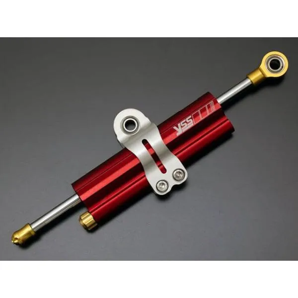 YSS RACING 汎用 ステアリングダンパー STEERING DAMER A-CLAMP 150mm EG188（レッド） YSS
