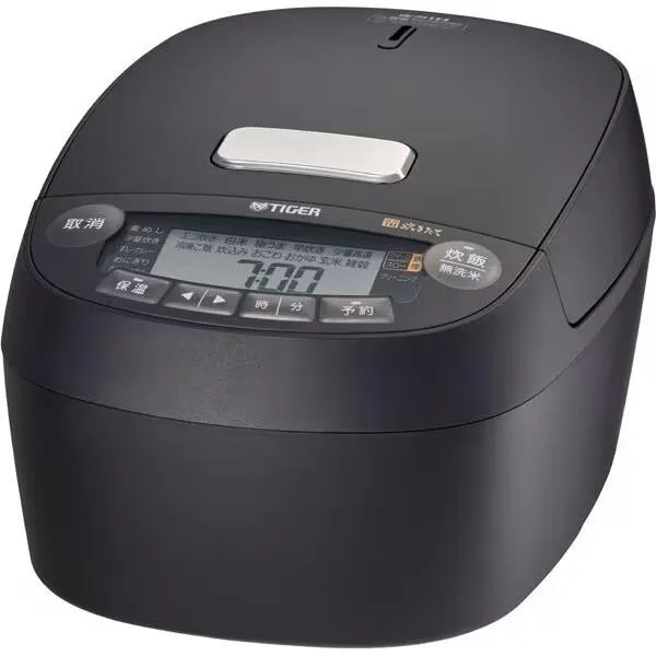 炊飯器 5.5合炊き 一人暮らし用 タイガー 炊きたて IH JPV-X100-KO オフブラック 圧力IH炊飯器 TIGER 新生活