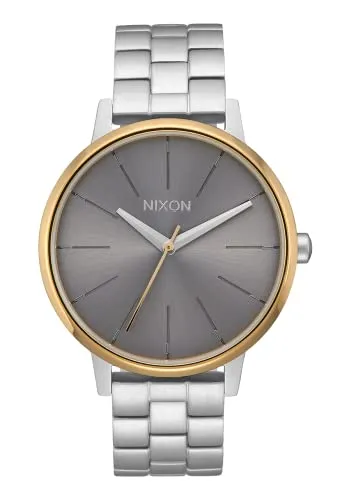 Nixon Women's 'Kensington' Quartz Metal and Stainless Steel Watch, Color:Silver-Toned (Model: A0992477-00)