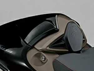 SUZUKI GSX1300R Hayabusa シングルシートカウル（M5モデル～） マットスティールグリーン/パールビガーブルー 45500-10L10-D1A