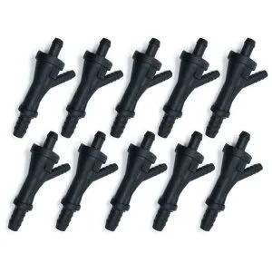 10ピース エンジン バキューム システム サクション ポンプ パージ バルブ 適用: ジェッタ MK4 ゴルフ MK4 ボーラ パサート B5 ビートル A4 A6 TT 1.8T 058 133 753 B AL-LL-4638 AL Car parts