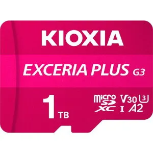 KIOXIA KMUH-C001T microSDカード EXCERIA PLUS G3 1TB microSDXC UHS-I U3 V30 C10 A2