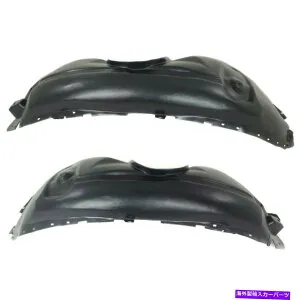 フェンダーライナー 2つのフェンダーライナーの新しいセットフロントドライバーと乗客側LH RH RH New Set of 2 Fender Liners Front Driver & Passenger Side LH RH for Escape Pair【並行輸入品】