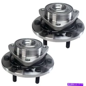Wheel Hub Bearing 2004年から2007年の2PCSフロントホイールベアリング＆ハブ日産タイタンインフィニティQX56 5.6L 2pcs Front Wheel Bearing & Hub for 2004-2007 Nissan Titan Infiniti QX56 5.6L【並行輸入品】