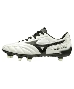 獲得ポイント99pt 24% OFF／SALE 【送料無料】ミズノ(MIZUNO) ラグビーシューズ ワイタンギ2 CL ラグビー R1GA200109 メンズ WH／BK 28．0