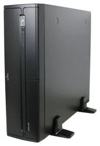 アユート inwin ビジネスにも最適なスリムタイプ micro-ATX タワーケース ( IW-BL634B/300B2 )