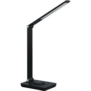 ジェントス もっと眼のことを考えたデスクライト Qi2搭載 ブラック DK-R116BK [DKR116BK]【MPAP】