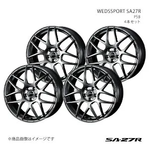 SA27R インプレッサWRX STI GRB・GRF・GVB・GVF(4ポットキャリパー) アルミホイール4本セット 0074214×4【17×7.5J 5-114.3 INSET45 PSB】